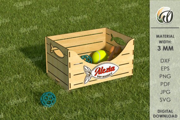 3D Personalized Pet Toy Basket: Laser Cutting Boxes Review