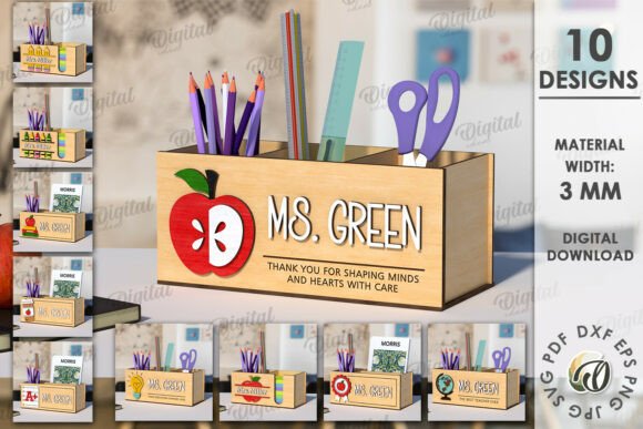 3D Teacher Pencil Holders Bundle Review