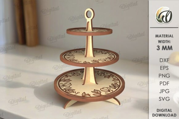 3D Tiered Tray Stand Laser Cut: A Designer’s Review