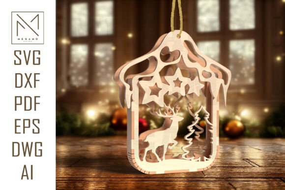 Reindeer Star Ornament SVG: Laser Cutting & Winter Amp Review